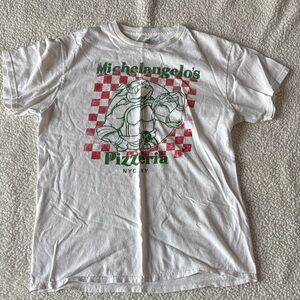 Teenage Mutant Ninja Turtles Michelangelo’s pizzeria T-shirt